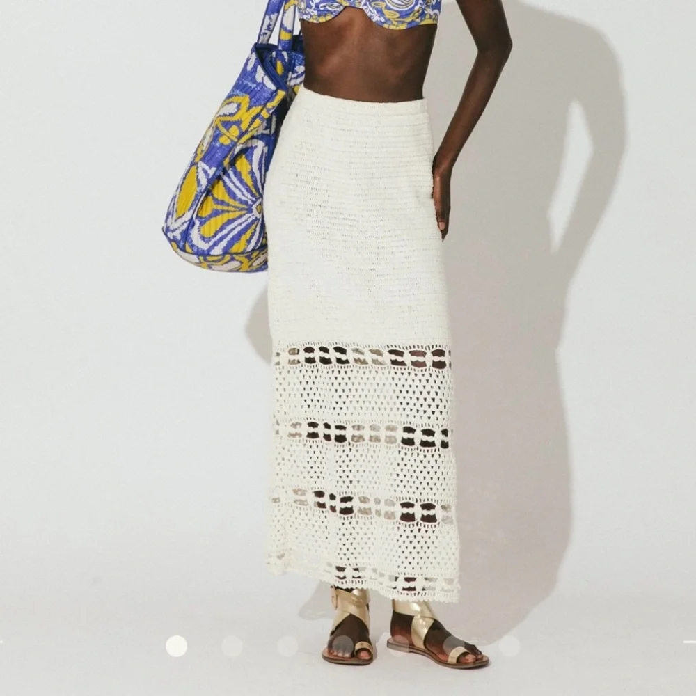 cleobella crochet midi skirt - Picture 1 of 6
